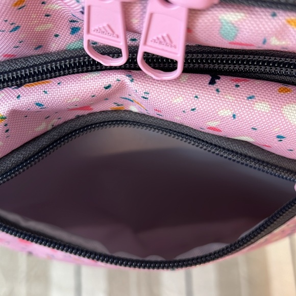 adidas Foundation 6 Backpack, Speckle Orchid Fusion/Grey/orchid Fusion Purple - Picture 8 of 16